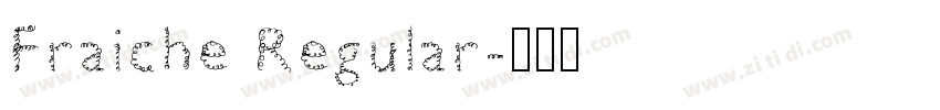 Fraiche Regular字体转换
